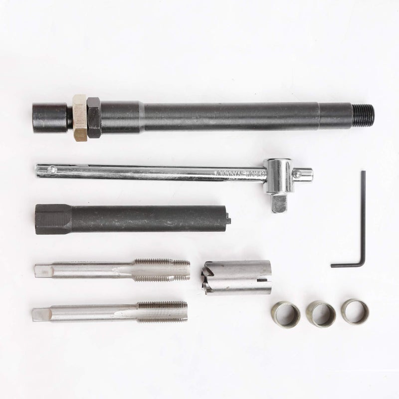 WINTOOLS 26pc Spark Plug Thread Repair Kit M14 x 1.25 with Metal Case - Image 4